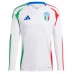 Maillot de foot Italie Extérieur vêtements Europe 2024 Manches Longues